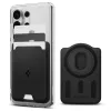 Galaxy S Spigen Urban Fit MagSafe mágneses kártyatartó pénztárca fekete