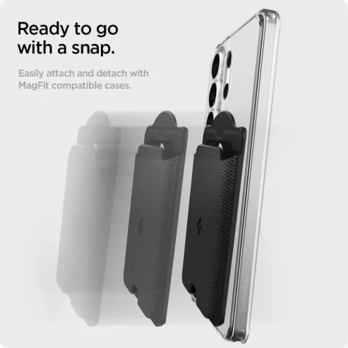 Galaxy S Spigen Urban Fit MagSafe mágneses kártyatartó pénztárca -8800283300383 8 kép