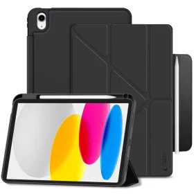iPad 10.9 2022 / iPad 11 2025 Tech-Protect SC Pen Origami fekete tok-5906302340019 2 kép