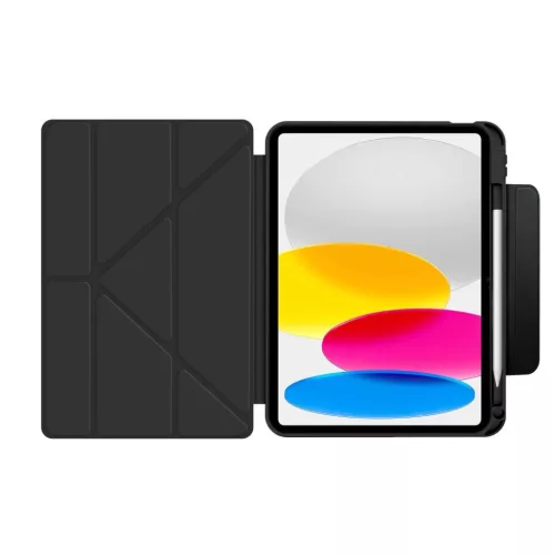 iPad 10.9 2022 / iPad 11 2025 Tech-Protect SC Pen Origami fekete tok-5906302340019 3 kép