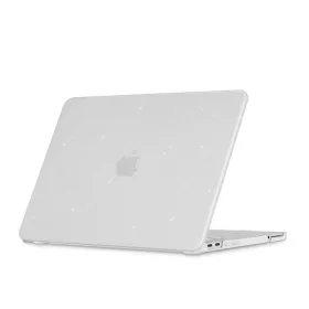 MacBook Neo 13 2026 Tech-Protect SmartShell csillámos átlátszó tok-5906302340002 2 kép