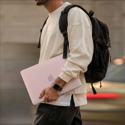 MacBook Neo 13 2026 Tech-Protect Softshell matt pirosító tok-5906302323173 5 kép