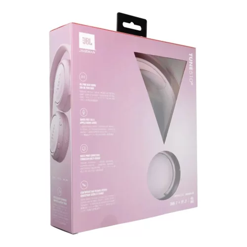 JBL Tune 510BT vezeték nélküli fejhallgató rózsaszín-6925281982798 5 kép