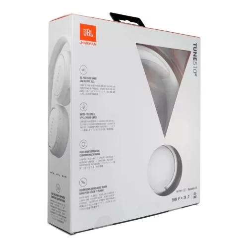 JBL Tune 510BT vezeték nélküli fejhallgató fehér-6925281982774 6 kép
