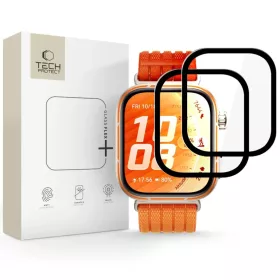 Huawei Watch Fit 5 Pro Tech-Protect Glass Flex+ 2 darabos fekete üveg-5906302323340 1 kép