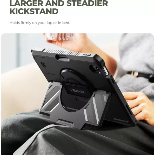 iPad 11th Gen (A16) / 10th Gen 10.9 ütésálló Dexnor tok, 360° for-6978096240485 5 kép
