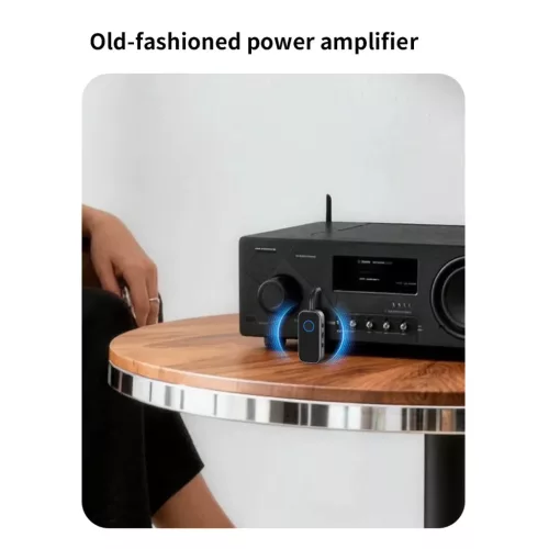 M2 2 az 1-ben Bluetooth 6.0 audio adapter vevő és adó autóhoz, TV-- 5 kép