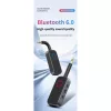 M2 2 az 1-ben Bluetooth 6.0 audio adapter vevő és adó autóhoz, TV-- 9 kép
