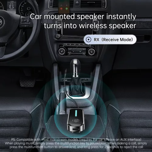 C89 csíptethető Bluetooth audio adapter vevő és adó TV-hez, autó- 6 kép