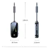 C83Plus Hordozható 2 az 1-ben Bluetooth 5.4 vevő és adó adapter 2 - 4 kép