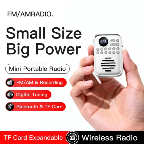 P70 retro mini FM rádió, Bluetooth hangszóró rádióval, teleszkó- 5 kép
