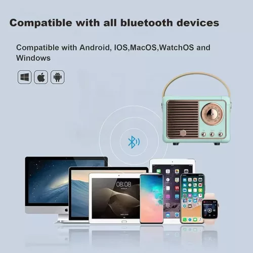 HM11 hordozható Bluetooth hangszóró USB és TF kártya támogatáss- 4 kép