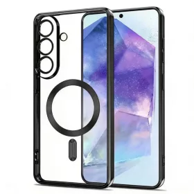 Samsung Galaxy A27 5G Tech-Protect MagFlex MagSafe fényes fekete tok-5906302392537 2 kép
