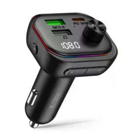 Tech-Protect CC07 3 portos autós töltő PD 54W + Bluetooth FM transz-5906302322770 2 kép