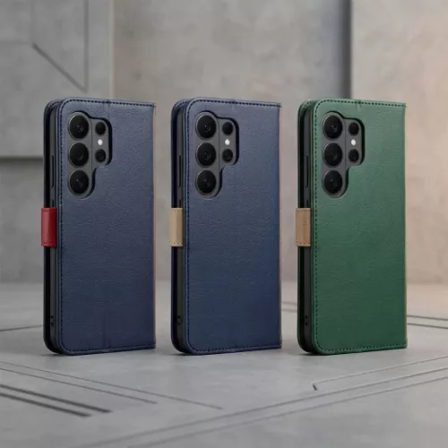 Xiaomi Redmi A7 Pro Split Book zöld és arany tok-5903396477492 8 kép