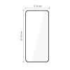 Motorola Edge 70 5G Tech-Protect Glass Fit+ 2 db-os fekete üvegfólia-5906302323531 2 kép