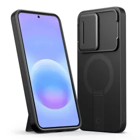 Samsung Galaxy A57 5G Tech-Protect Kevlar Aura MagSafe fekete/narancss-5906302340163 2 kép