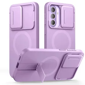   Samsung Galaxy A57 5G Tech-Protect Kevlar Aura MagSafe lila tok