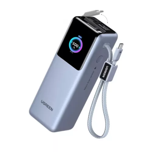 UGREEN PB728 (75702B) Powerbank, 25000mAh, 200W, QC + PD, Szürke-6941876283293 3 kép