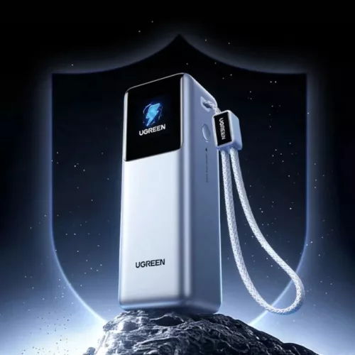 UGREEN PB728 (75702B) Powerbank, 25000mAh, 200W, QC + PD, Szürke-6941876283293 4 kép
