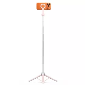 Tech-Protect L10S MagSafe Bluetooth szelfibot állvánnyal rózsaszín-5906302340132 2 kép