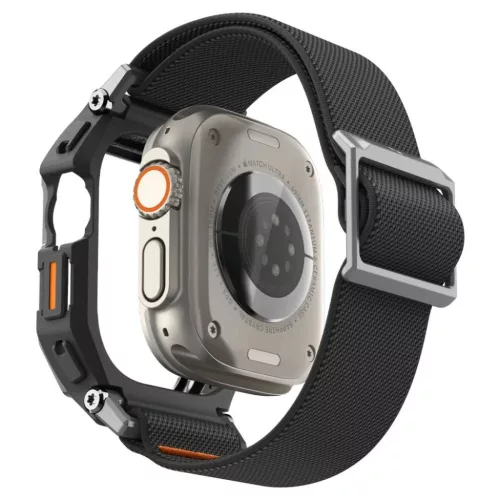 Apple Watch Ultra 1 / 2 / 3 (49 mm) Spigen Lite Fit Pro & edzett üveg-8800337245486 5 kép