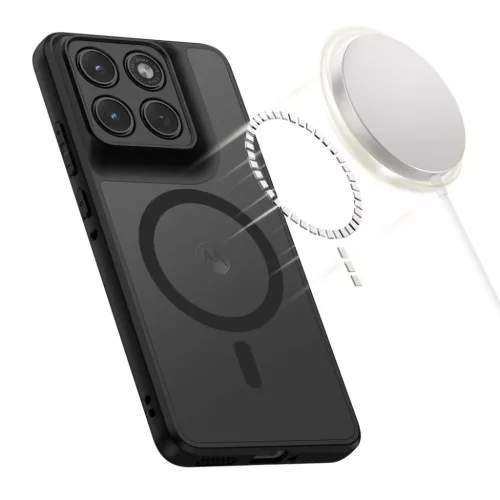 Motorola Edge 70 5G Tech-Protect Magmat MagSafe matt fekete tok-5906302323555 4 kép