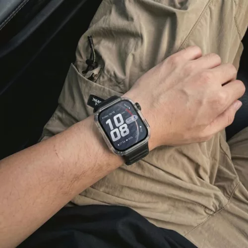 Huawei Watch Fit 5 Pro Tech-Protect Defense átlátszó tok-5906302323364 6 kép