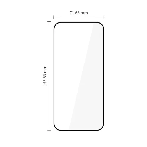 Xiaomi 17T Tech-Protect Glass Fit+ 2 db-os fekete üvegfólia-5906302323456 2 kép