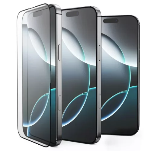 Xiaomi 17T Pro Tech-Protect Glass Fit+ 2 db-os fekete üvegfólia-5906302323463 3 kép