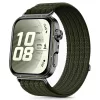 Huawei Watch Fit 3 / 4 / 4 Pro / 5 / 5 Pro Tech-Protect Nylon szíj katonai zöld