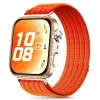 Huawei Watch Fit 3 / 4 / 4 Pro / 5 / 5 Pro Tech-Protect Nylon narancssárga szíj