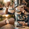 Huawei Watch Fit 3 / 4 / 4 Pro / 5 / 5 Pro Tech-Protect Nylon narancss-5906302323654 8 kép