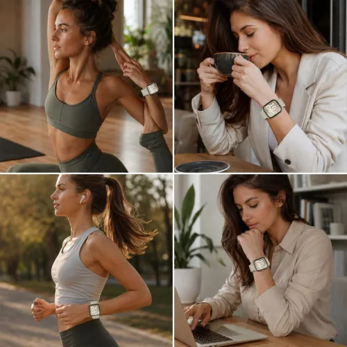 Huawei Watch Fit 3 / 4 / 4 Pro / 5 / 5 Pro Tech-Protect Nylon szíj cs-5906302323661 7 kép