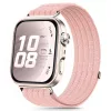 Huawei Watch Fit 3 / 4 / 4 Pro / 5 / 5 Pro Tech-Protect Nylon szíj világos rózsaszín