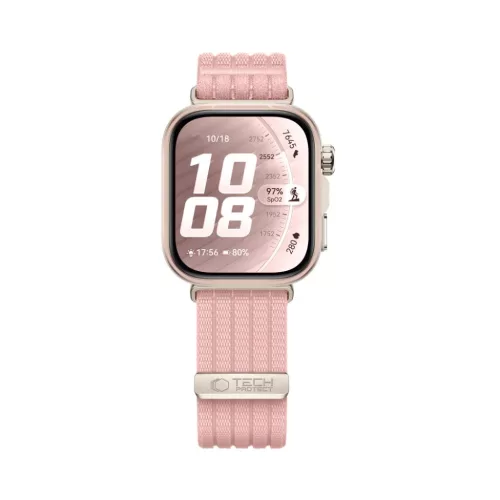 Huawei Watch Fit 3 / 4 / 4 Pro / 5 / 5 Pro Tech-Protect Nylon szíj vi-5906302323630 3 kép
