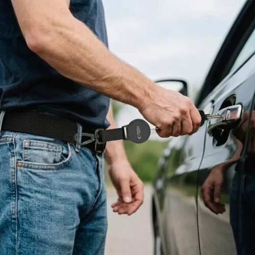 Tech-Protect UrbanLoop lopásgátló tartó fekete-5906302323418 9 kép