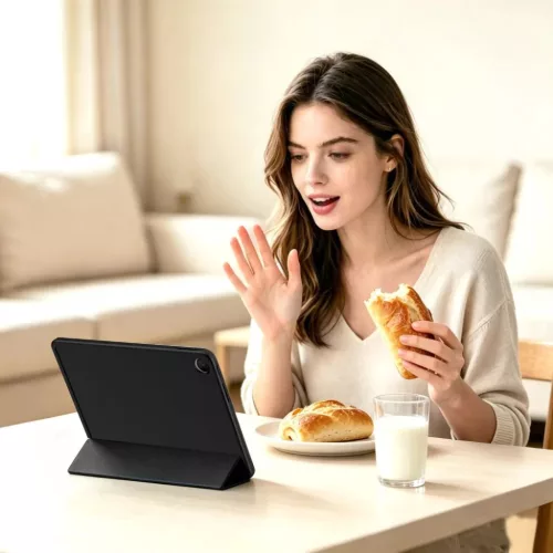 Xiaomi Redmi Pad 2 9.7 Tech-Protect SC Pen fekete tok-5906302323722 7 kép