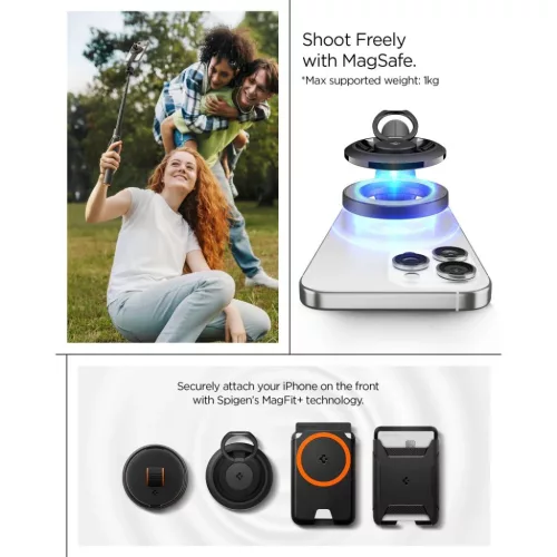 Spigen S582W Bluetooth szelfibot és tripod fekete-8800337245059 9 kép