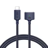 Tech-Protect MMC01 Ultraboost mágneses MacBook kábel USB-C - MagSafe 3 140W 200cm éjkék