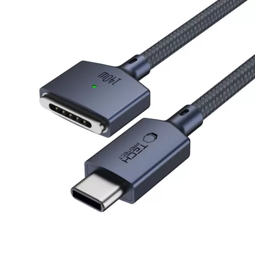Tech-Protect MMC01 Ultraboost mágneses MacBook kábel USB-C - MagSafe-5906302323302 2 kép