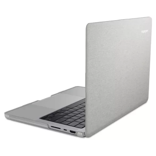 Apple MacBook Pro 16 (2021-2026) Spigen Urban Fit tok világosszürke-8800337240986 3 kép