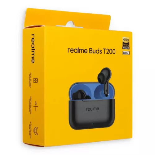 Realme Buds T200 vezeték nélküli fülhallgató misztikus szürke-6941764462106 3 kép