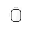 Xiaomi Redmi Watch 6 Tech-Protect Glass Flex+ hibrid üvegfólia 2 db -5906302323449 2 kép