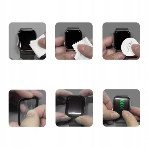 Xiaomi Redmi Watch 6 Tech-Protect Glass Flex+ hibrid üvegfólia 2 db -5906302323449 4 kép