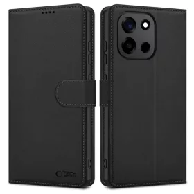 OnePlus Nord 6 Tech-Protect Wallet fekete tok