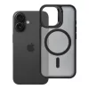 iPhone 16 Forcell F-Protect Shadow Stand Premium MagSafe kompatibilis fekete tok