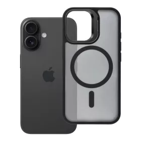   iPhone 16 Forcell F-Protect Shadow Stand Premium MagSafe kompatibilis fekete tok
