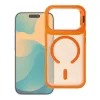 iPhone 17 Pro Max Forcell F-Protect Shadow Stand Premium MagSafe-kompatibilis narancssárga tok