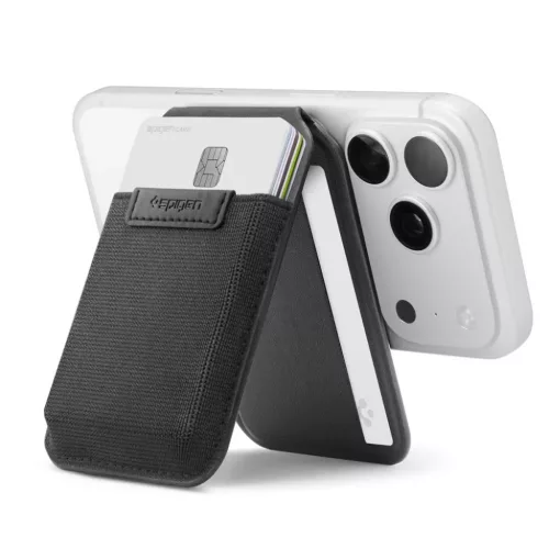 Spigen S314-4 Slim Fold Tripod Wallet MagSafe fekete-8800337247244 2 kép